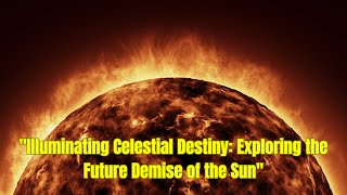 Illuminating Celestial Destiny: Exploring the Future Demise of the Sun