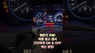 뭐든지 리뷰! | 현대 SUV 팰리세이드 | 4년차 오너가 알려드리는 꿀팁 | 시도 때도 없이 울리는 삐삐~~후측방 경고 \u0026 보조 옵션 한방에 끄고 켜는 방법!!(나래이션 Ver)