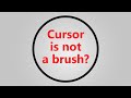 Cursor Is Not a Brush (SOLVED!) | Photoshop