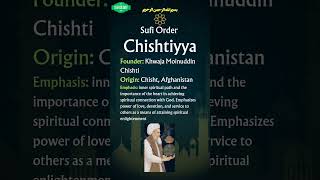 Sufi Order Facts: Chishtiyya #sufism #shorts #sufi #islam #tasawuf