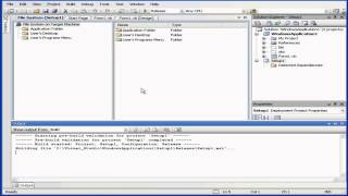 Visual Basic Video Tutorial - Volume 1- Lesson 09: Deployment Project