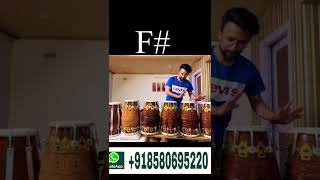 Dholak Tone Check On Different Scales #shorts #short