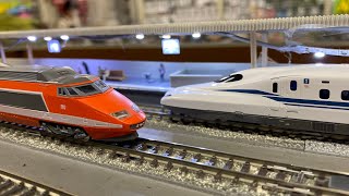 [Nゲージ]TGV VS N700S！？関東出張！イオン化鎮守府鉄道INポポンデッタ京王百貨店新宿店in2022.11/4