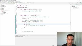COMP1010 Video 6 - Practice Function
