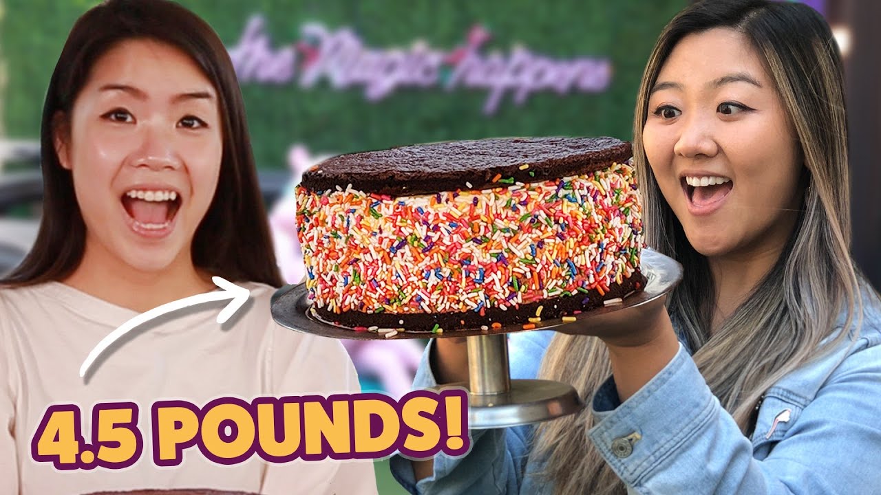 I Challenged My Friend To Finish A 4.5-Pound Ice Cream Sandwich Made ...