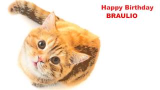 Braulio   Cats Gatos - Happy Birthday