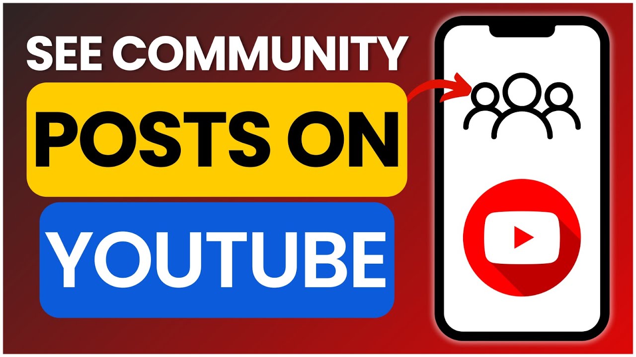 How To See Community Posts On Youtube 2025 Youtube