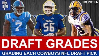 Cowboys Draft Grades: All 7 Rounds From 2022 NFL Draft Ft. Tyler Smith, Jalen Tolbert + Damone Clark