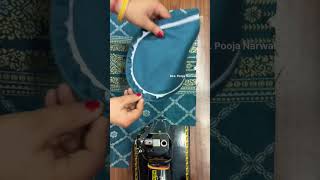 Invisible piping on neck #sewingtutorial #viral #trending #new