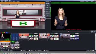 Custom Virtual Sets Design for Vmix