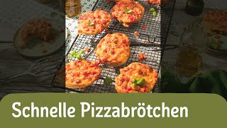 Pizza-Brötchen selber machen – schnell \u0026 einfach 🍕 #shorts #rewe