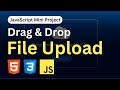 Upload File with DRAG & DROP
