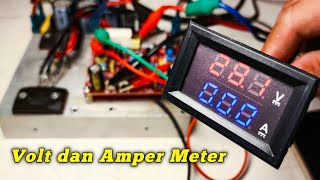 Pasang volt meter digital pada power amplifier socl 506