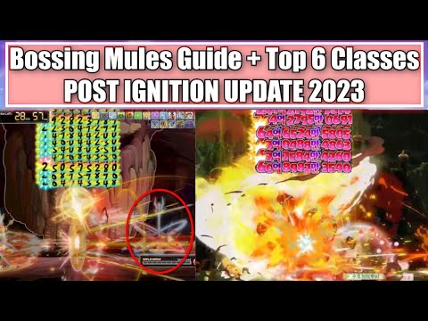 Maplestory – Top 6 Bossing Mule Classes 2023
