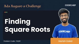 FSQRT | Coding with Logic: CP Problems Solved