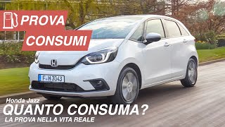 Honda Jazz - prova consumi reali Al volante della compatta Honda vi diciamo quanto consuma davvero