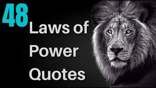 The 48 Laws of Power | Quotes by Robert Greene  | Powerful Quotes