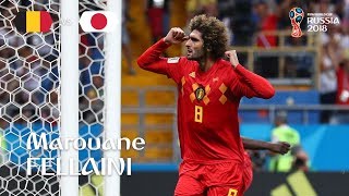 Marouane FELLAINI Goal – Belgium v Japan – MATCH 54