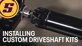 How to Measure and Install A Custom Steel Driveshaft