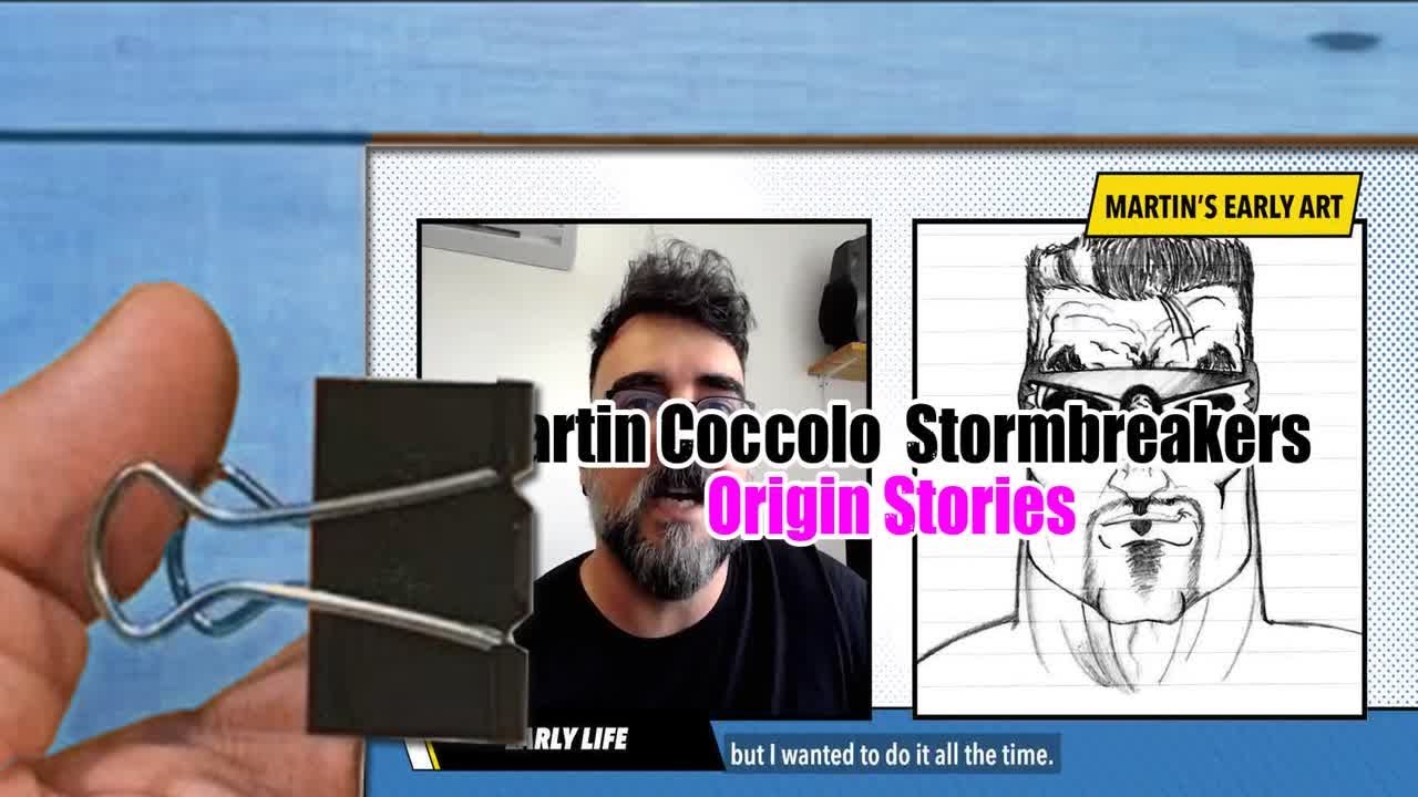 Martin Coccolo Stormbreakers Origin Stories Flip Book Youtube