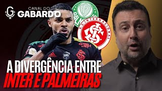 A divergência de valores entre Inter e Palmeiras sobre Wanderson