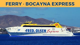 Passage on ferry BOCAYNA EXPRESS, Corralejo - Playa Blanca (Fred. Olsen Express)