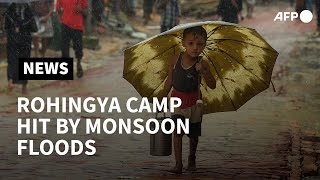 Bangladesh: Deadly monsoon rain hits Rohingya refugee camps | AFP