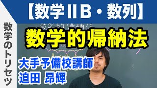 数学的帰納法【数学ⅡB・数列】