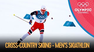 Simen Krüger's Amazing Recovery in Men’s Cross-Country Skiathlon | PyeongChang 2018 Replays