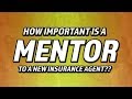 How Important Is A Mentor To A New Insurance Agent?