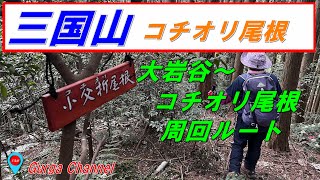 【三国山】大岩谷～トラヤブ谷～三国山北尾根～コチオリ尾根～宮ノ谷