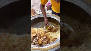 মাত্র ১৭০ টাকায় বিরিয়ানি গাবদা সাইজের মাটন 😱 #streetfood #kolkata #food #shorts #foodlover