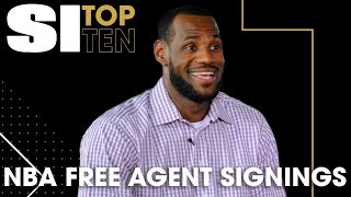 Top 10 NBA Free Agency Signings Of All Time