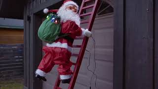 Mr. Christmas 10 Outdoor LED Climbing Santa