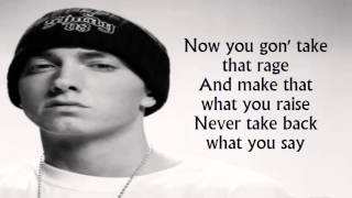 Phenomenal Eminem lyrics | La M\u0026M's