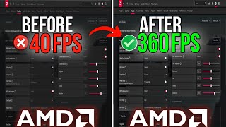 AMD RADEON SETTINGS: 🔧BEST AMD SETTINGS To Boost FPS For Gaming - NEW & IMPROVED Tweaks!