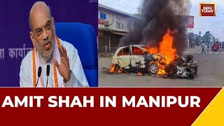 Manipur Violence: Amit Shah In Manipur | Residents Of Imphal Hit Streets Demanding Peace