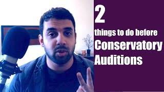 Do these TWO THINGS before auditioning for a CONSERVATORY