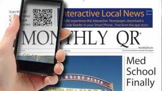 Monthly QR Interactive Newspaper | Riverside, CA