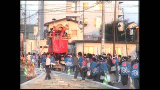 2004年 常滑市 とこなめイキイキ交流祭り山車揃え（矢田御幣車、矢田車）