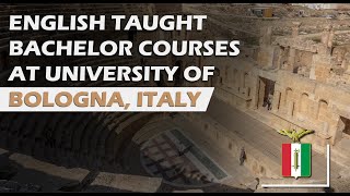 English Taught Bachelor Courses At University Of Bologna | Study In Italy at University Of Bologna