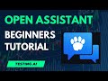 Open Assistant is the BEST open source Chat GPT alternative | Step by Step Beginners tutorial