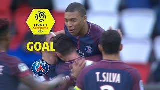 Goal Kylian MBAPPE (12') / Paris Saint-Germain - Angers SCO (2-1) (PARIS-SCO) / 2017-18