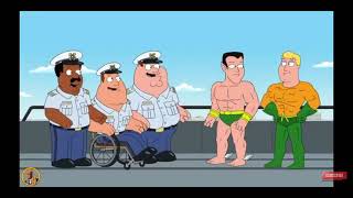Family Guy Peter Meets Sub-Mariner Namor and Aquaman