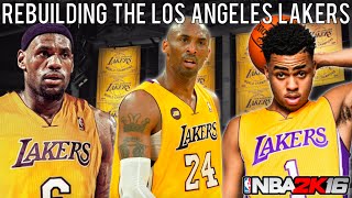 NBA 2K16 MyLEAGUE: Rebuilding the Los Angeles Lakers!