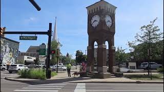 Exploring downtown Jackson Michigan summer 2025.