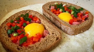 French Toast Omelette Sandwich |Egg Sandwich Hack | Egg Toast Recipe#29