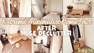 EXTREME MINIMALIST HOME TOUR after Huge DECLUTTER! Everything I Own