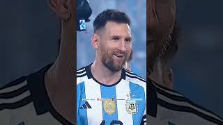 🤩¡EL RECIBIMIENTO A #ARGENTINA Y #MESSI!🤩 Lágrimas en el primer juego como campeón del mundo 🏆