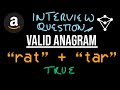 Valid Anagram - LeetCode 242 - JavaScript